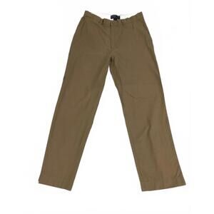 Polo by Ralph Lauren 32x32 Men's Khaki Cotton Pants b25